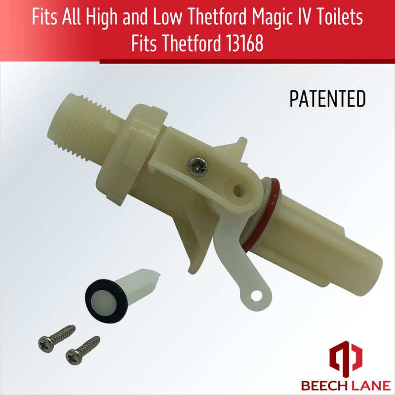 Beech Lane Patented Upgraded 13168 Toilet Water Valve Kit For Thetford Aqua Magic IV Toilets, Higher Performance In Freezing Conditions, Improved Valve Lifespan, - Image 2